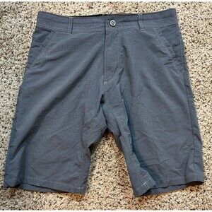 KÜHL Mens Straight Leg Chino Pants Blue Stretch Twill Regular Fit 34